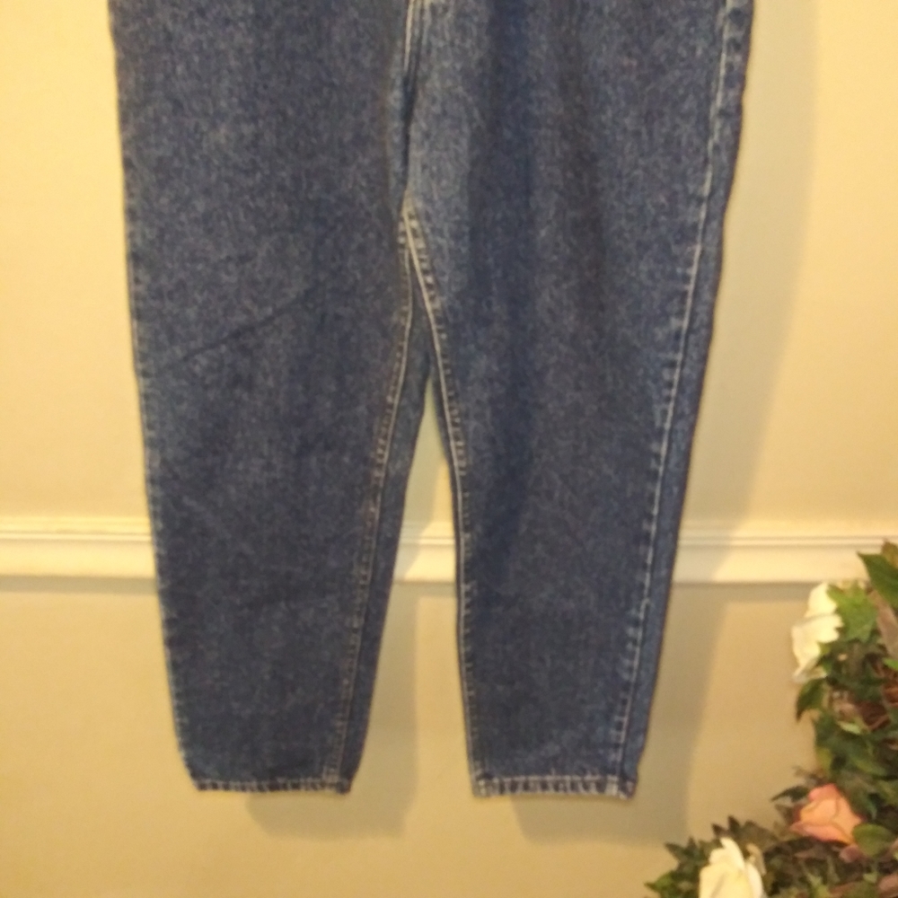 Vintage Lee 100% Cotton High-Rise Baggy Leg "Mom" Jeans - Picture 3 of 11